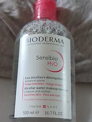 £12.99 • Buy Bioderma Sensibio *Crealine H2O Make Up Removing Micelle Solution, 500 Ml 