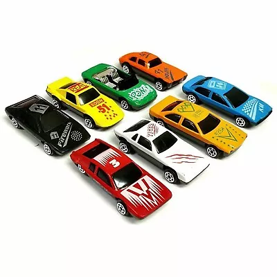 8pc Metal Die Cast Racing Cars Set Vehicle Children Kids Boys Play Toys Gift NEW • £3.75