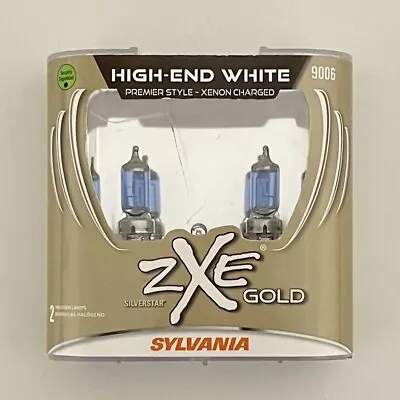 SYLVANIA 9006 SilverStar ZXe GOLD High Performance Halogen Headlight 2 Bulbs • $33.99