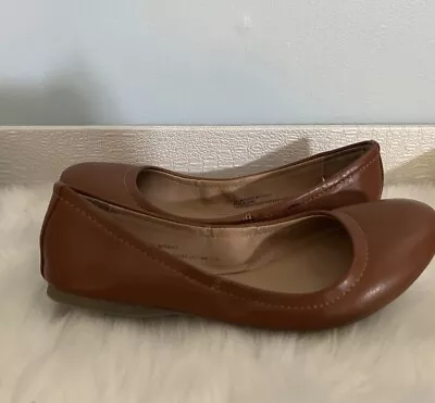 Women's Mossimo Supply Ballet Flats Slip On Round Toe Size 7 Brown • $24.87