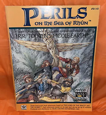 £66.13 • Buy MERP Perils On The Sea Of Rhun Module Middle Earth ICE #8110 Excellent Condition