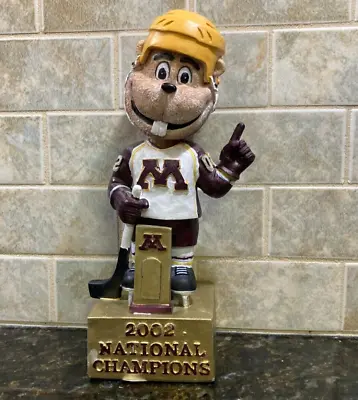 Vintage Minnesota Gophers 2002 National Champs Bobblehead • $52.99