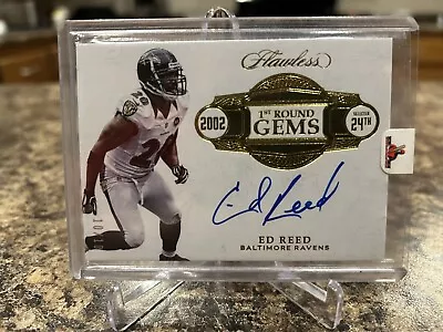 Ed Reed 2017 Flawless Auto 10/10 • $300