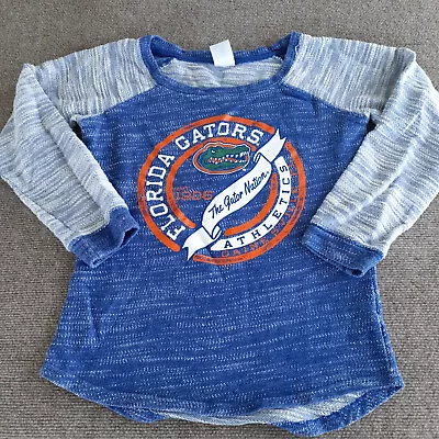 Florida Gators Sweater Threads Blue Light Team Logo NCAA Apparel • $5.57