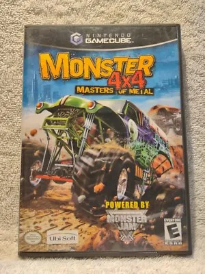 Monster 4x4: Masters Of Metal Tested (GameCube 2003) CIB VGC Black Label Tested • $27.99