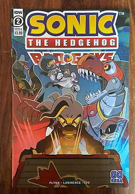 Sonic The Hedgehog: Bad Guys Comic Issue 2 (cover A) 2021 IDW First Printing • £5