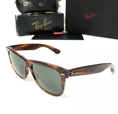 80’s Classic Bausch & Lomb Ray-Ban Wayfarer II Tortoiseshell Sunglasses • £39