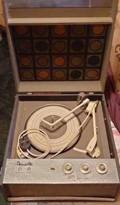 £85 • Buy Vintage Dansette Bermuda Record Player Spares Or Repair 