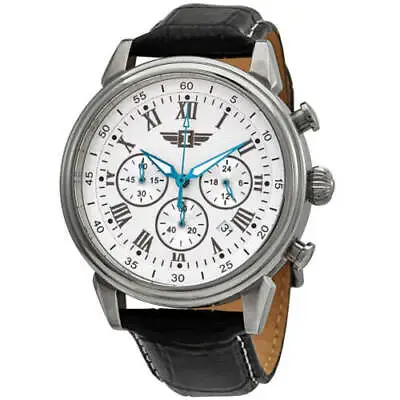 Invicta Men's Watch I By Invicta Chronograph White Dial Black Strap 90242-002 • $54.99