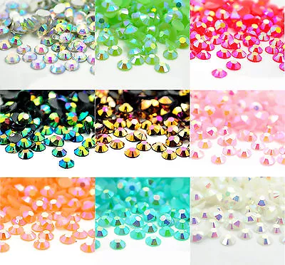 400pcs 3mm AB FLAT BACKED RHINESTONES NAIL ART SCRAPBOOK CRAFT #3 • $3.99