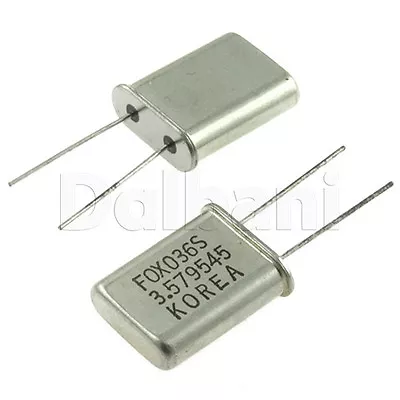 3.579545 MhZ Original New Crystal Oscillator • $10.95