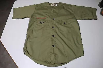 1970's Vintage Boy Scout Official Shirt - Green • $20