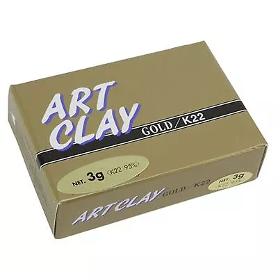 Art Clay Gold K22 Precious Metal Clay PMC 22 Carat 916 Gold Art Clay 3g Gold • $513.99