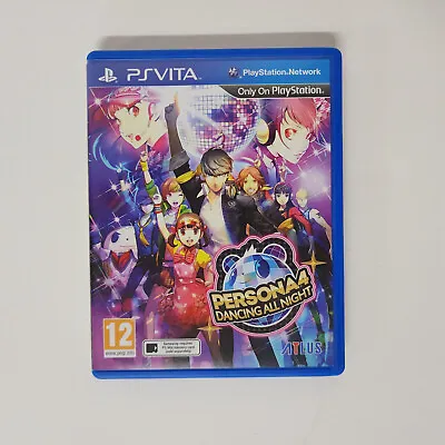Persona 4: Dancing All Night PS Vita Sony Playstation Game Region Free • $69.95