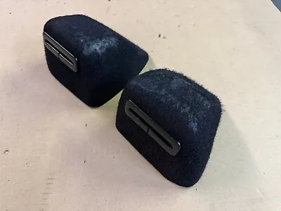 87-90-93 Ford Mustang Black Rear Seat Belts Felt Covers Coupe Notchback OEM 5.0L • $175