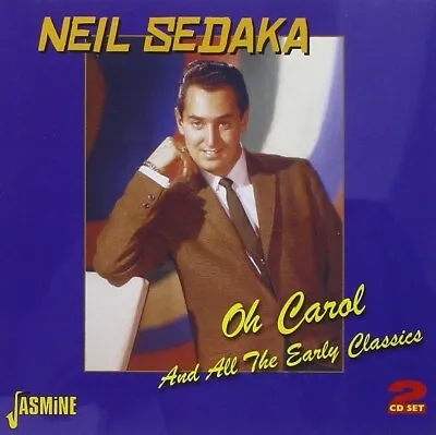 Sealed Copy : 2 CD NEIL SEDAKA - OH CAROL & ALL THE EARLY CLASSICS  50 Tracks • £5.50