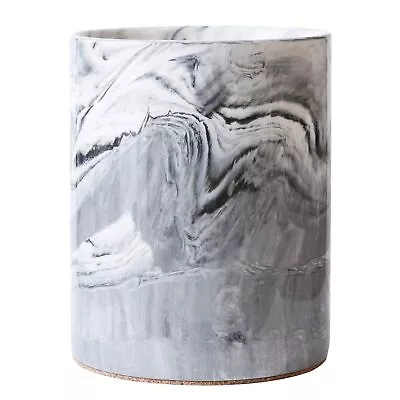 Yundu Porcelain Gray Marble Utensil Crock Kitchen Utensil Holder For Counter... • $35.12