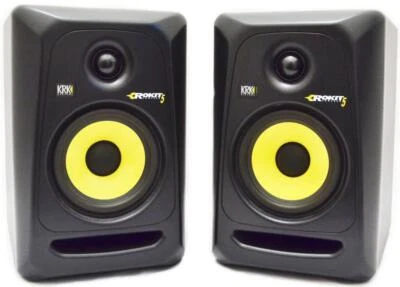£121.62 • Buy KRK RP5G3 ROKIT 5 G3 50w 2-WAY XLR ¼  RCA POWERED STUDIO MONITOR SPEAKERS (PAIR)