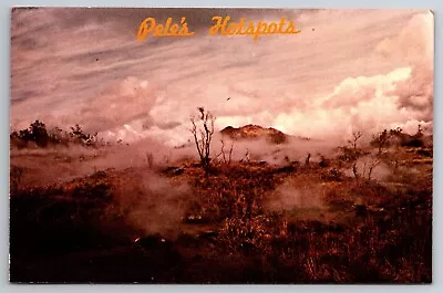 Vintage Postcard HI Hawaii Volcanoes National Park Steaming Grounds ~13359 • $1.88