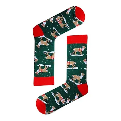 £5.99 • Buy Christmas Socks/Deer Socks/Novelty Socks/Cute Socks/Perfect Gifts For Christmas