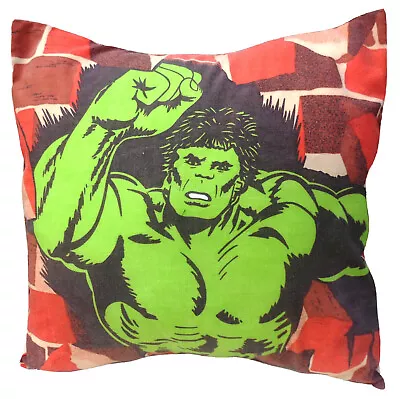 The Hulk Marvel Comics Vintage Fabric Cushion - Alien Couture • £19.99