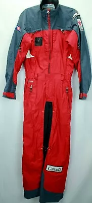 Spyder Xt 5000mm Freestyle Ski Acrobatique Team Canada Red Ski Suit Size S Vgc! • $76.31