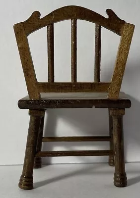 Miniature Doll House Chair 🪑 Elegant Design Rare Find 👀 • $10