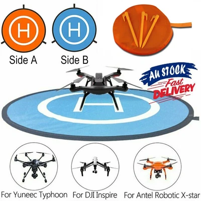 $24.94 • Buy Drone Landing Pad For DJI Mavic Pro Fast-Fold Parking 55CM 75cm Helipad