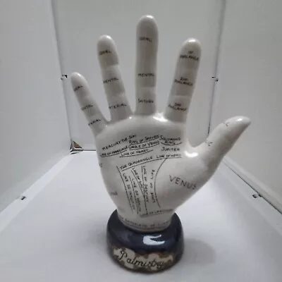 Vintage Palmistry Palm Reading Hand Ceramic Porcelain Staffordshire England • $120