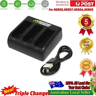 AHDBT-501 Battery Charger For GoPro Hero 5 Hero 5 Black Hero(2018) Hero 6 Hero 7 • $28.60