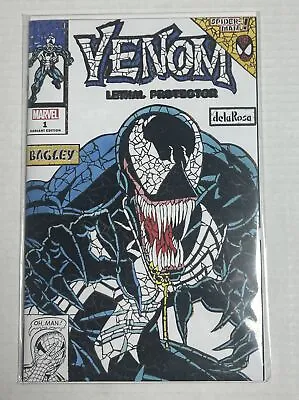 Venom Lethal Protector #1 Shattered Variant  White Error  LTD • $70