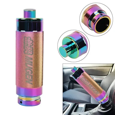 MUGEN Neo Chrome Aluminum Car Handle Hand Brake Sleeve Universal Fitment Cover  • $15.88