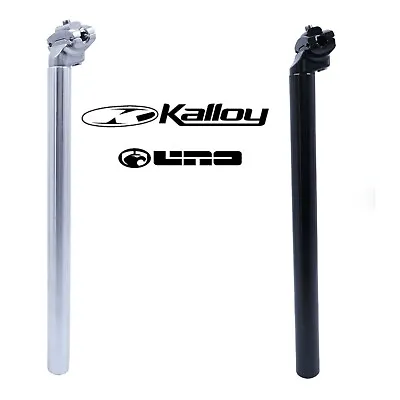 $24.90 • Buy Kalloy Bike Adjst Seatpost 350mm PIK 25.0 Thru 31.8mm& Black Or Silver 27.2 31.6