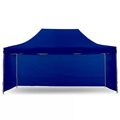 Wallaroo Gazebo Tent Marquee 3x4.5m PopUp Outdoor  Blue • $375.99
