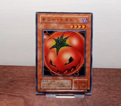 Yugioh Mystic Tomato Japanese Uncensored Art PE-19 NM Common Lost Art  • £6.99