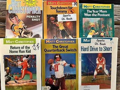 Matt Christopher Children’s Sports Book • $14.97