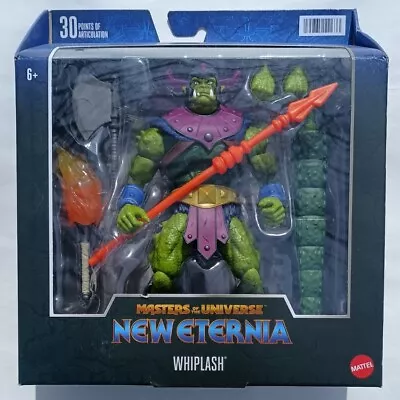 Masters Of The Universe New Eternia Whiplash Action Figure • $24.95
