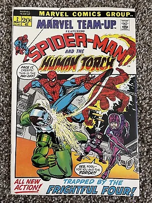 Marvel Team-up #2 Spider-Man! Human Torch! Marvel 1972 Gerry Conway - Jim Mooney • $29.99