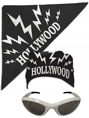 Hollywood Hulk Hogan NWo Bandana White Sunglasses Costume (Black Hollywood... • $19.99