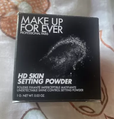 Make Up For Ever Ultra HD Matte Setting Powder Banana Trial Size NEW 1g 0.03oz • $9.99