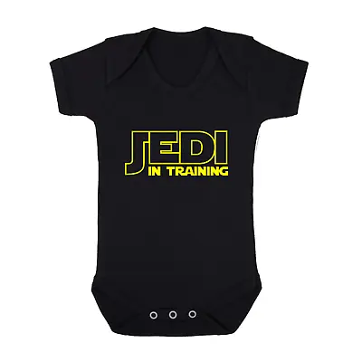 Jedi In Training Babygrow Star Wars Darth Vadar Luke Skywalker R2d2 • £9.99