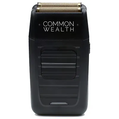 Common Wealth Professional Shaver Cordless Bump Free Gold Pro Foil Barber Shaper • $73.58