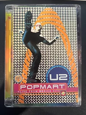 U2 Popmart Live From Mexico City 1997 DVD Rare OOP 2007  25 Tracks • $17