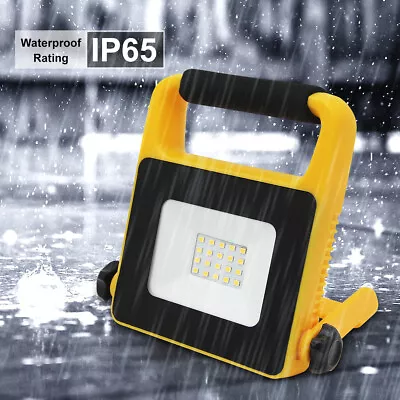 10W Portable LED Work Light Cordless Rechargeable IP65 12v LED Light Hand Lamp  • £13.99