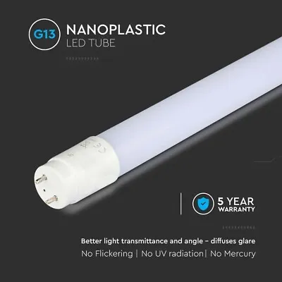 LEDBRITE T8 LED Tube - Retrofit Fluorescent Tube Replacement - Includes Starter • £19.90