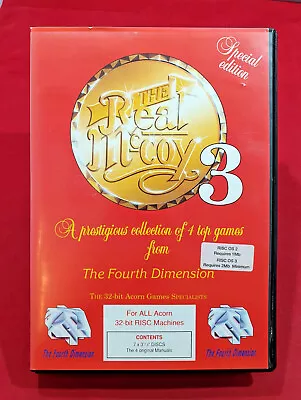 The Real McCoy 3 (NevryonPowerbandDrop Ship & Wimp Game) For Acorn RISC OS  • £59.99