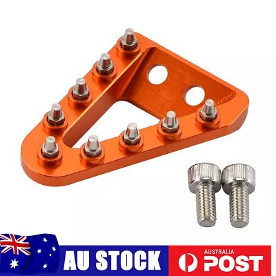 Rear Brake Pedal Step Tip Plate For KTM XC-W 150 200 250 300 450 500 TPI 17-22 • $19.99