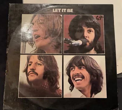 $275 • Buy Beatles Let It Be Limited Edition Vinyl LP Record & Book, No Box UK 1970 PXS-1