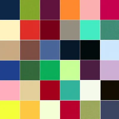 Spectrum Solid Dyed 100% Cotton Fabric Makower Quilting Patchwork Plain • £10.90