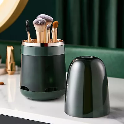 Makeup Brush Holder Moist-proof Detachable Cosmetic Brushes Storage Box • $21.39